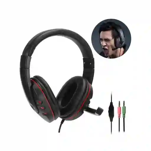 Diadema Con Microfono Para Pc Cómoda Básica A500