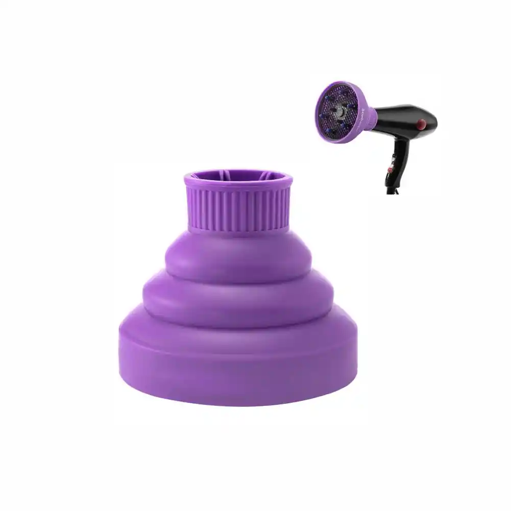 Difusor Adaptador Para Secador Rizos Pelo Cabello Plegable