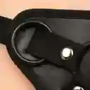 Arnés Para Dildo Ajustable Negro Cuero Sintético