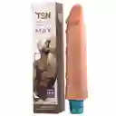 Vibrador Realista Max 18,5cm Tsn Cyberskin Piel