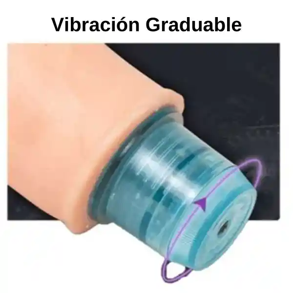 Vibrador Realista Max 18,5cm Tsn Cyberskin Piel