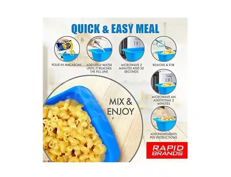 Cocina Rápida Mac | Microondas Macarrones Y Queso En 5 Minutos