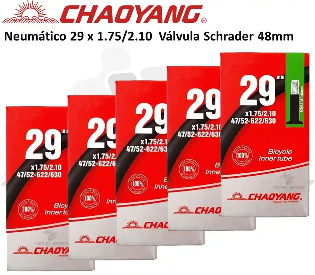 Neumatico Chaoyang 29 X 1.75 /2.10 Valvula 48mm Bicicleta