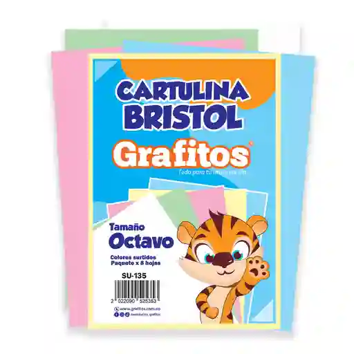 Octavos De Cartulina Surtida