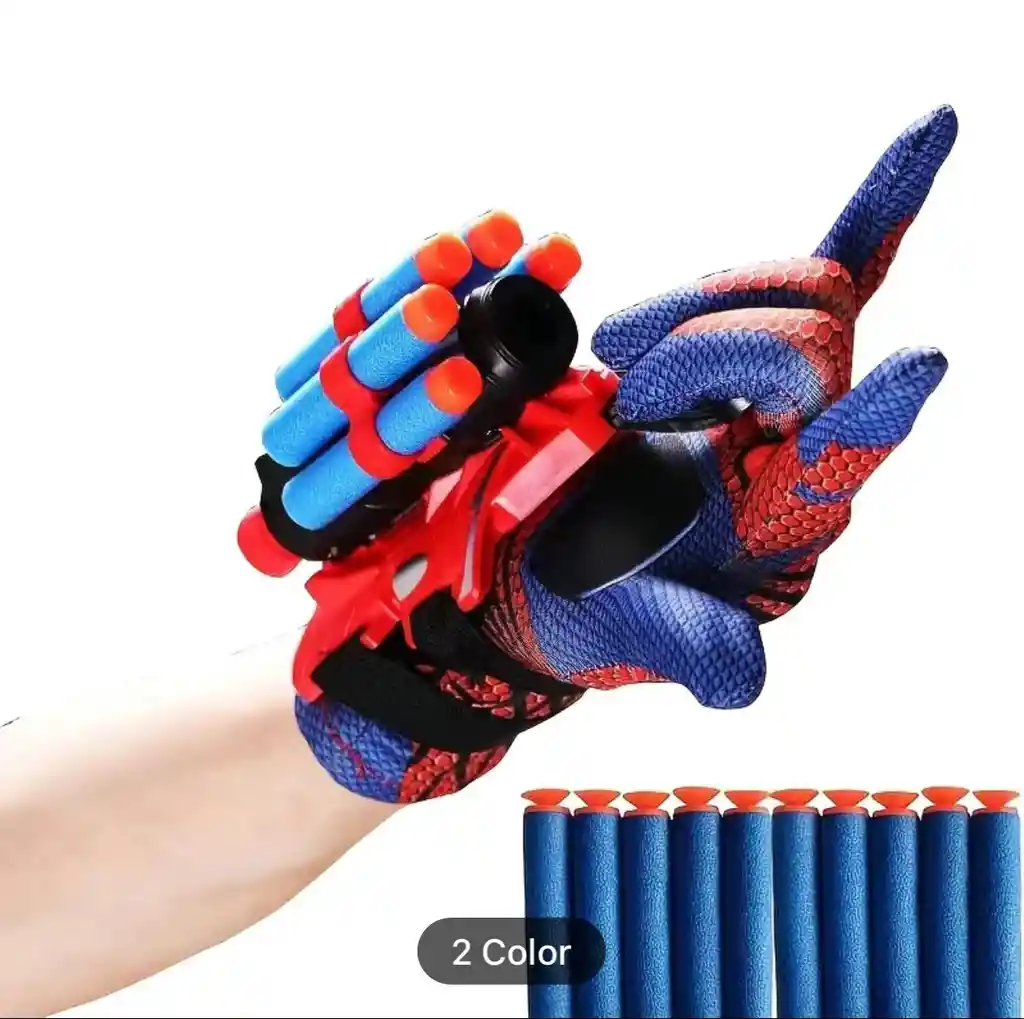 Guantes Spiderman Lanza Dardos