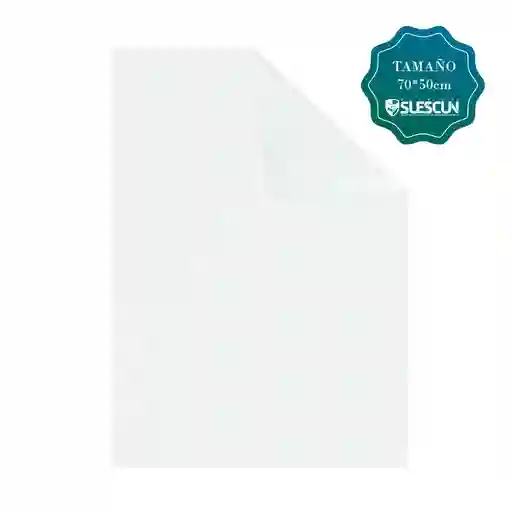Papel Silueta Carta Color Blanco 1/8