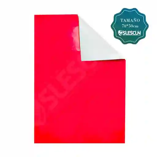 Papel Silueta Carta Color Rojo 1/8