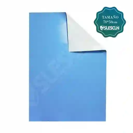 Papel Silueta Carta Color Azul Medio 1/8