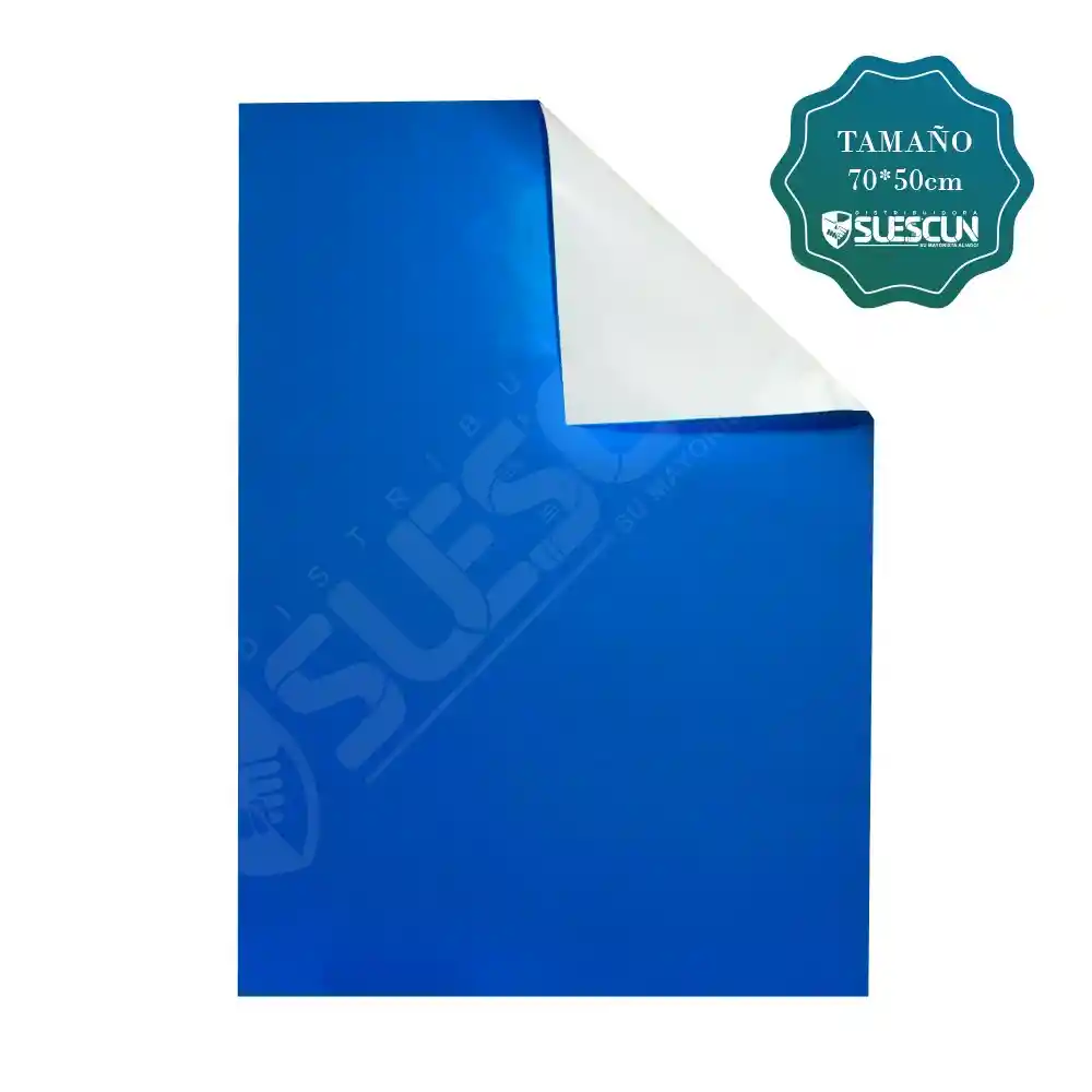 Papel Silueta Carta Color Azul Oscuro 1/8
