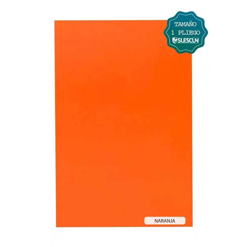 Fomi Liso Lamina Naranja