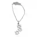 Juego De Aretes Y Coilar En Acero Diseño Trio De Estrellas