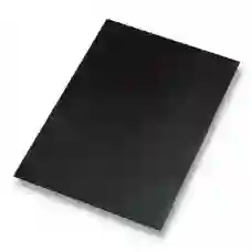 Cartulina Escolar Plana Negra 50x70