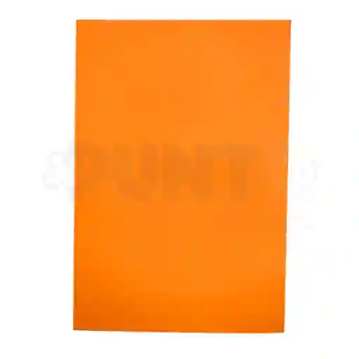Cartulina Plana Naranja