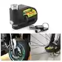 Candado Disco Alarma Para Moto
