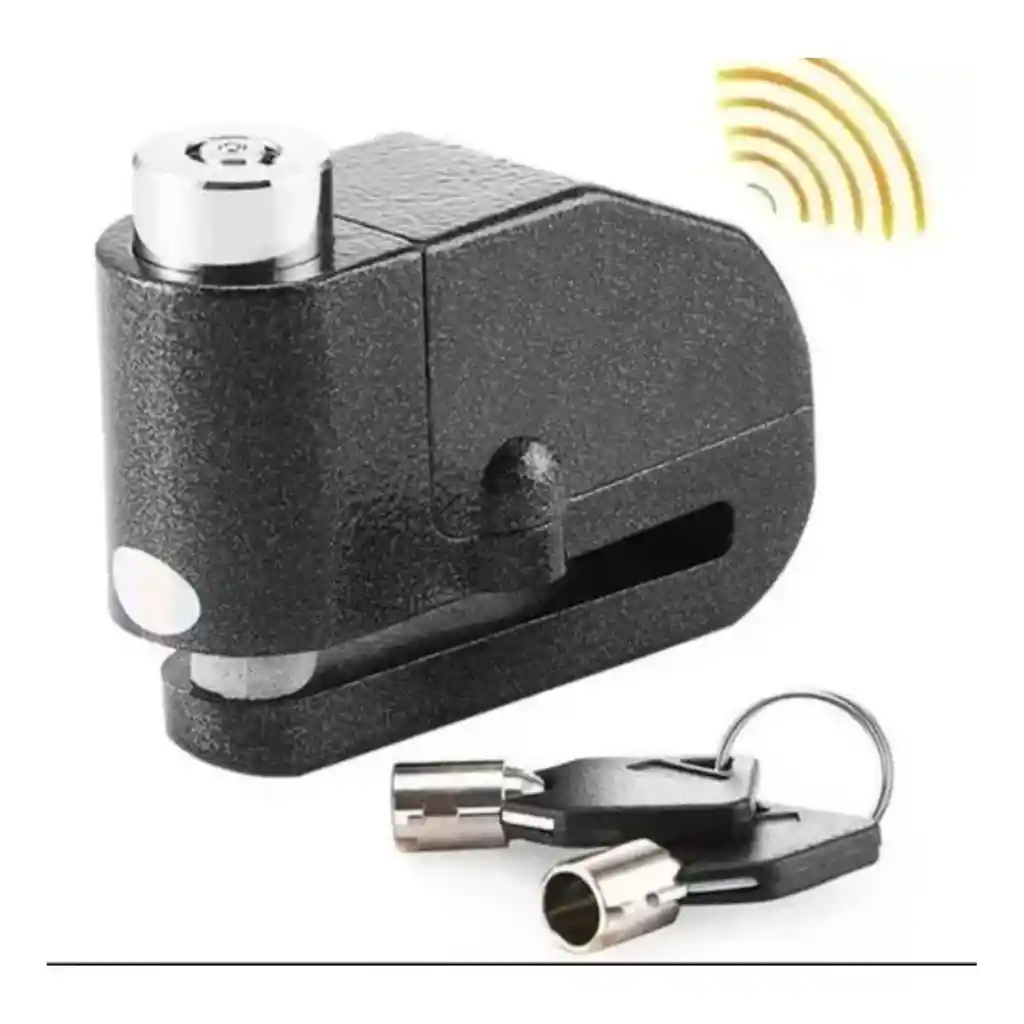 Candado Disco Alarma Para Moto