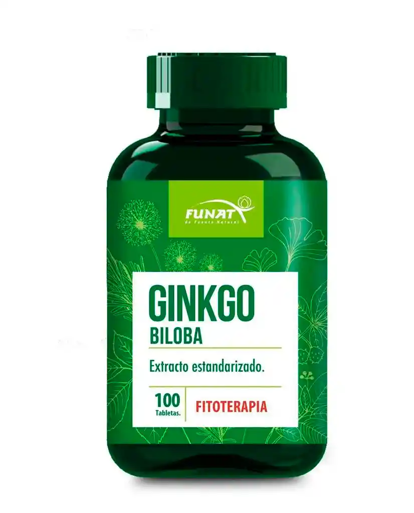 Ginkgo Biloba Funat 100 Caps