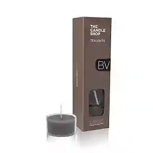 Vela Tealigths Black Vetiver