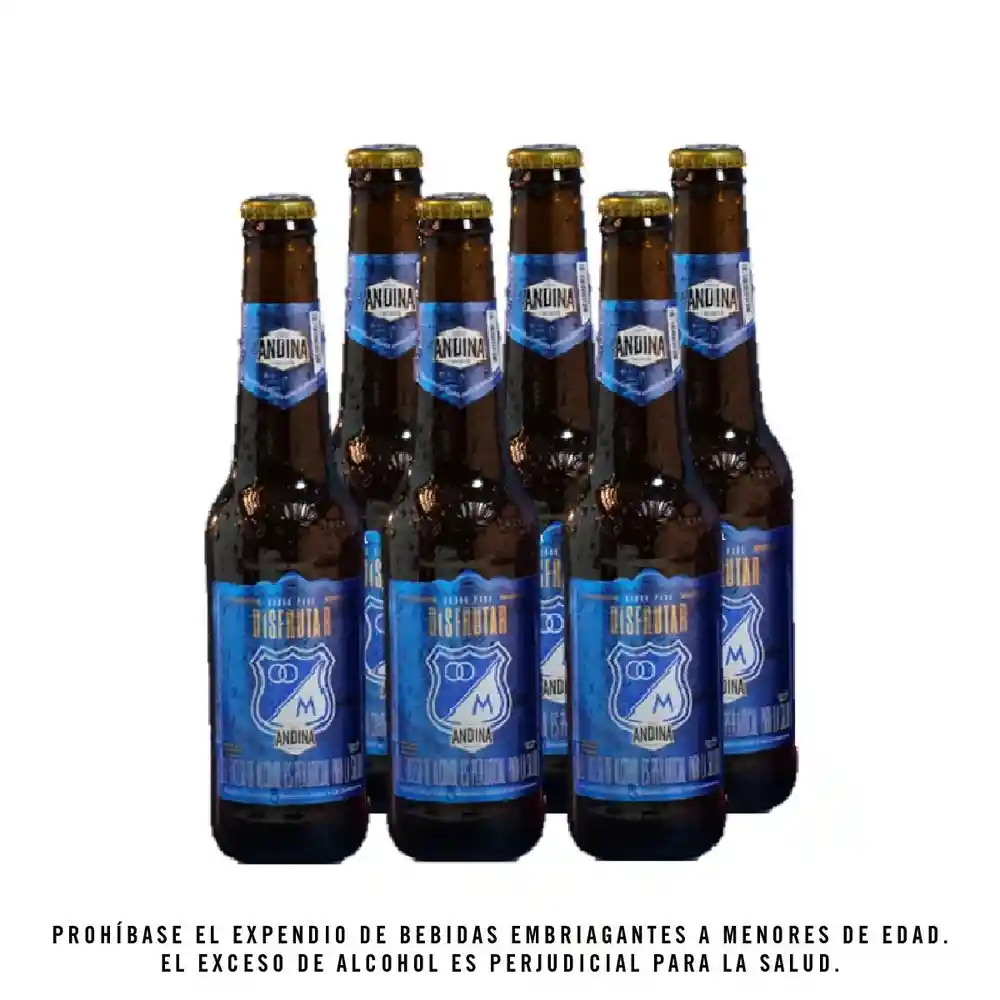 Cerveza Andina Edicion Millonarios