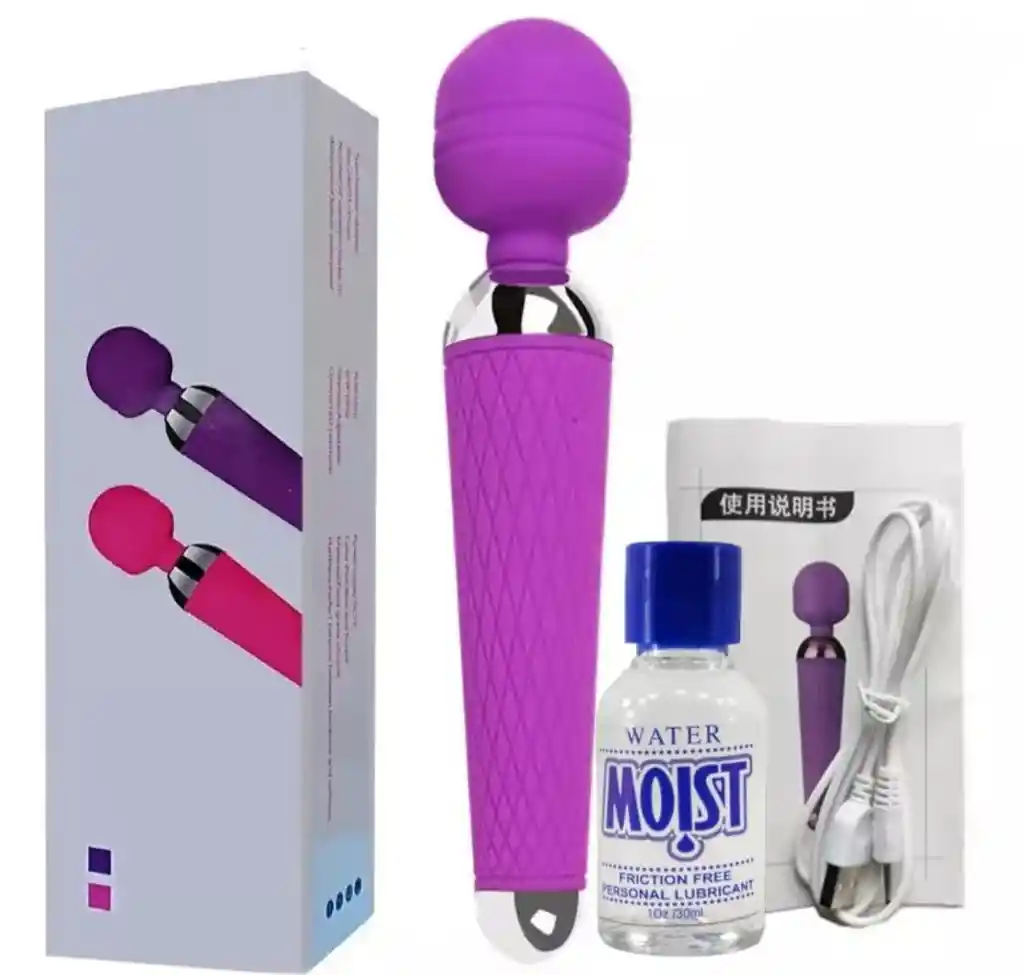 Masajeador De Clitoris Recargable+lubricante Neutro