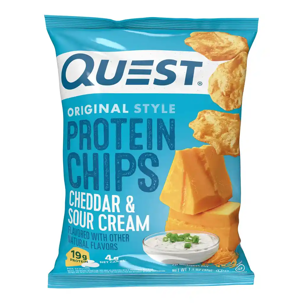 Quest Protein Chips Cheddar Y Sour Cream