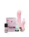 Vibrador Doble Estimulacion Punto G Recargable + Lubricante Neutro Juguete Sexual Tifany