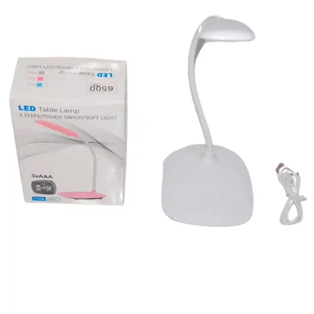 Lampara Linterna Recargable Luz Led Táctil Luces Usb Cable