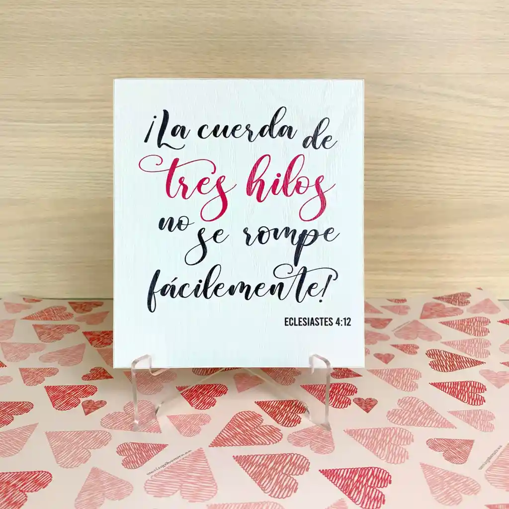 Retablo Eclesiastes 4:12