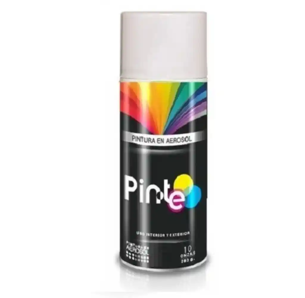 Pintura En Spray Aerosol - Variedad De Colores (negro , Blanco, Rojo, Verde, Azul, Plateado, Marron, Naranja Y Gris)