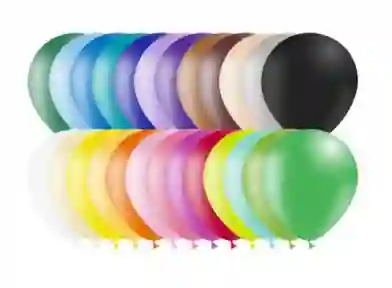 Paquete Variado X Docena De Globos R12