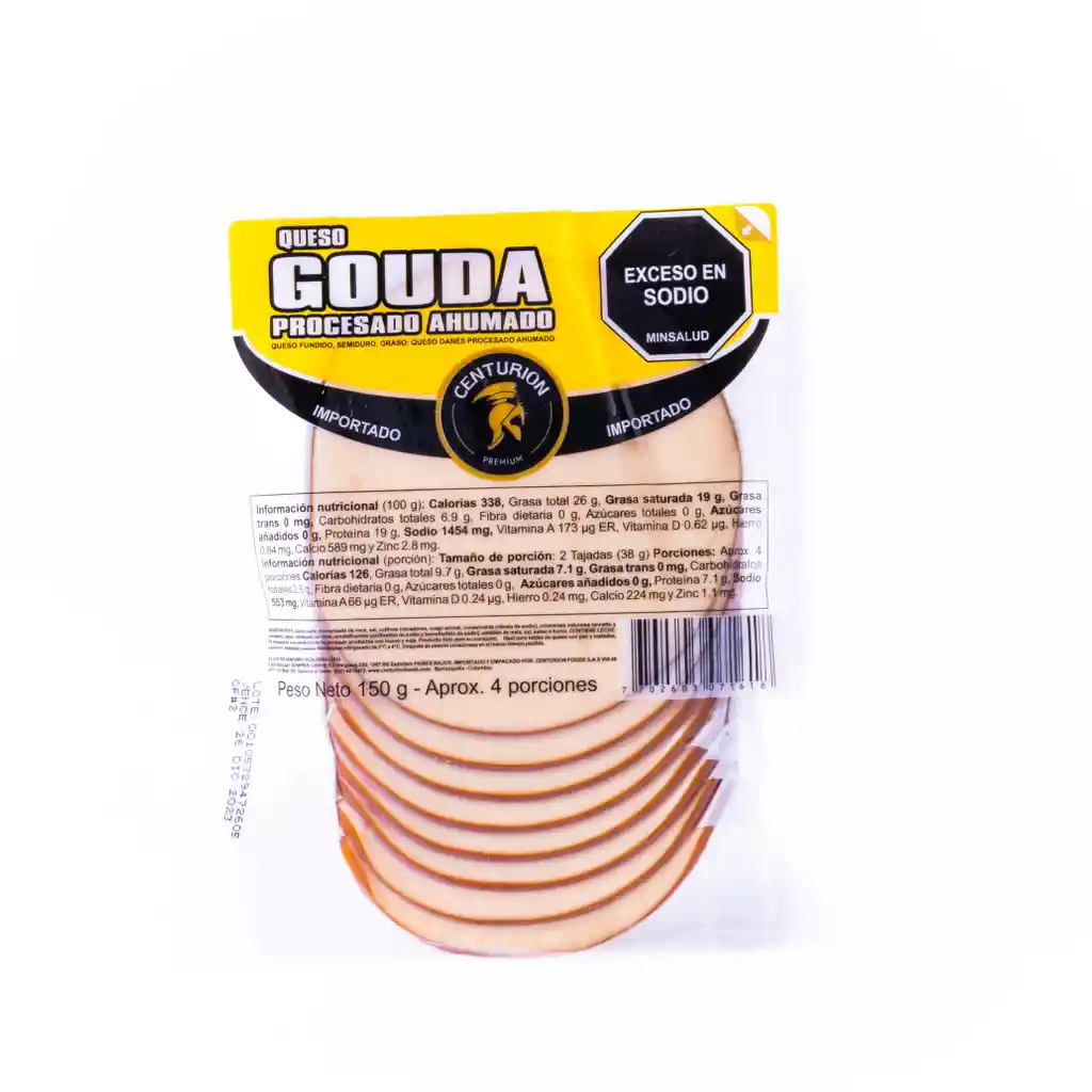 Queso Gouda Ahumado