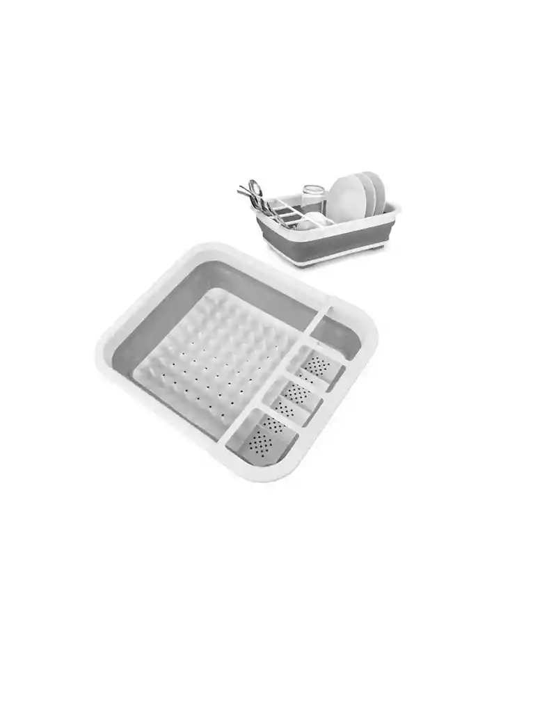 Escurridor De Platos Ahorra Espacio Plegable Para Cocina