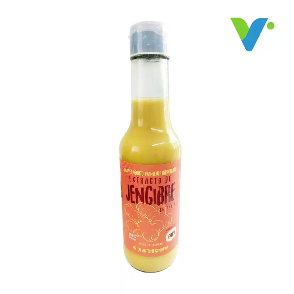 Extracto De Jengibre 160 Ml Hacienda Tamarindo