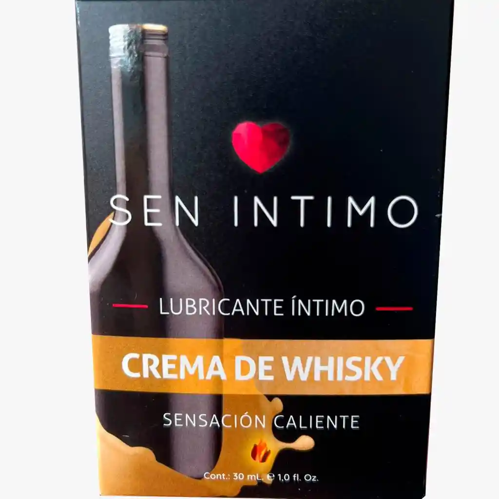 Lubricante Comestible Whiskey Sen Intimo