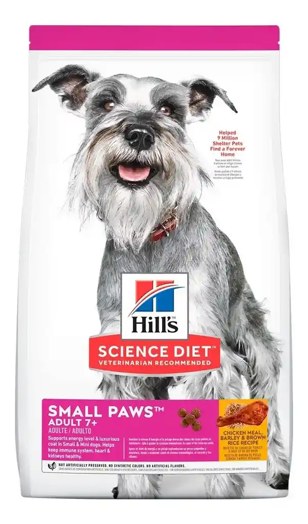 Hill´s Sciencie Diet Adult 7+ Small Paws X 2kg