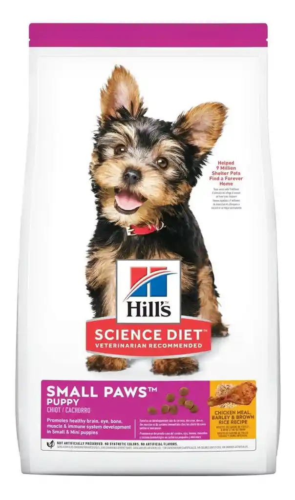   Hills  Sciencie Diet Puppy Small Paws X 2Kg 