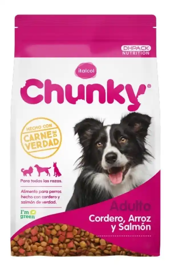Chunky Adulto Cordero Y Salmon X 4kg