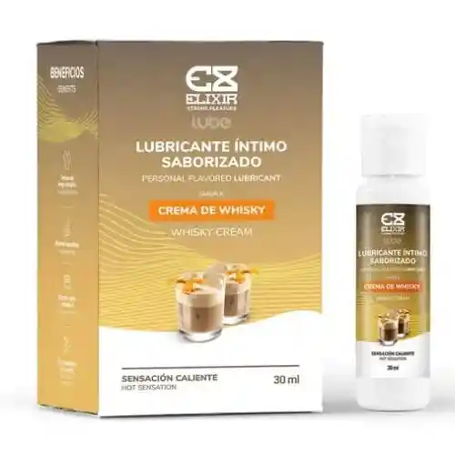 Lubricante Crema De Whiskey Elixir