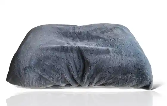 Cama Acolchada Para Mascotas Impermeable Grande + Funda En Tela Polar