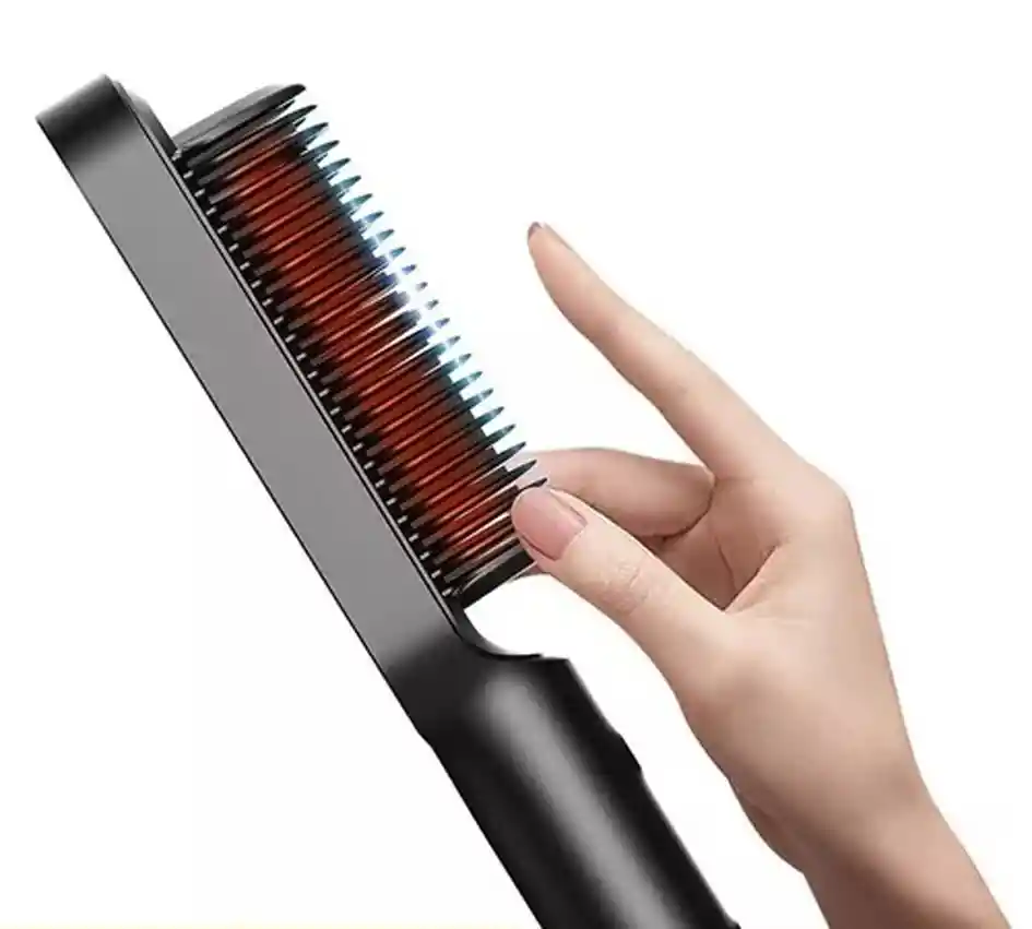 Cepillo Alisador Iónico Para Cabello Peine Profesional