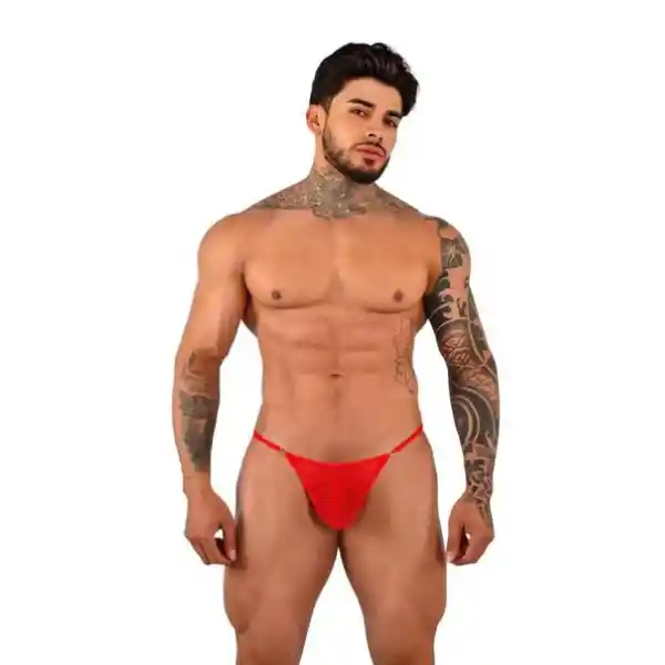 Tanga Remy Rojo Para Hombre Talla Única Ref-it13