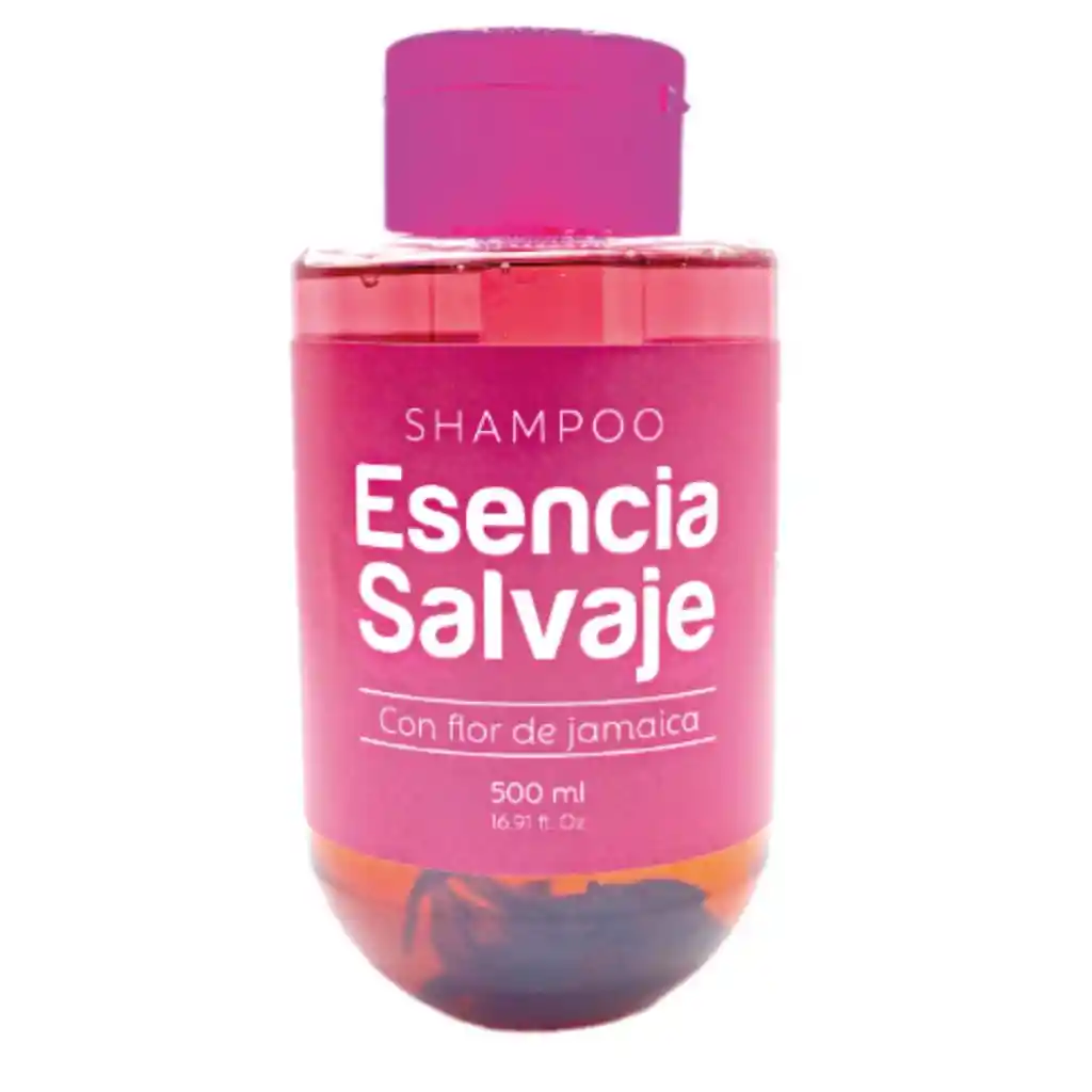 Shampoo Esencia Salvaje Con Flor De Jamaica