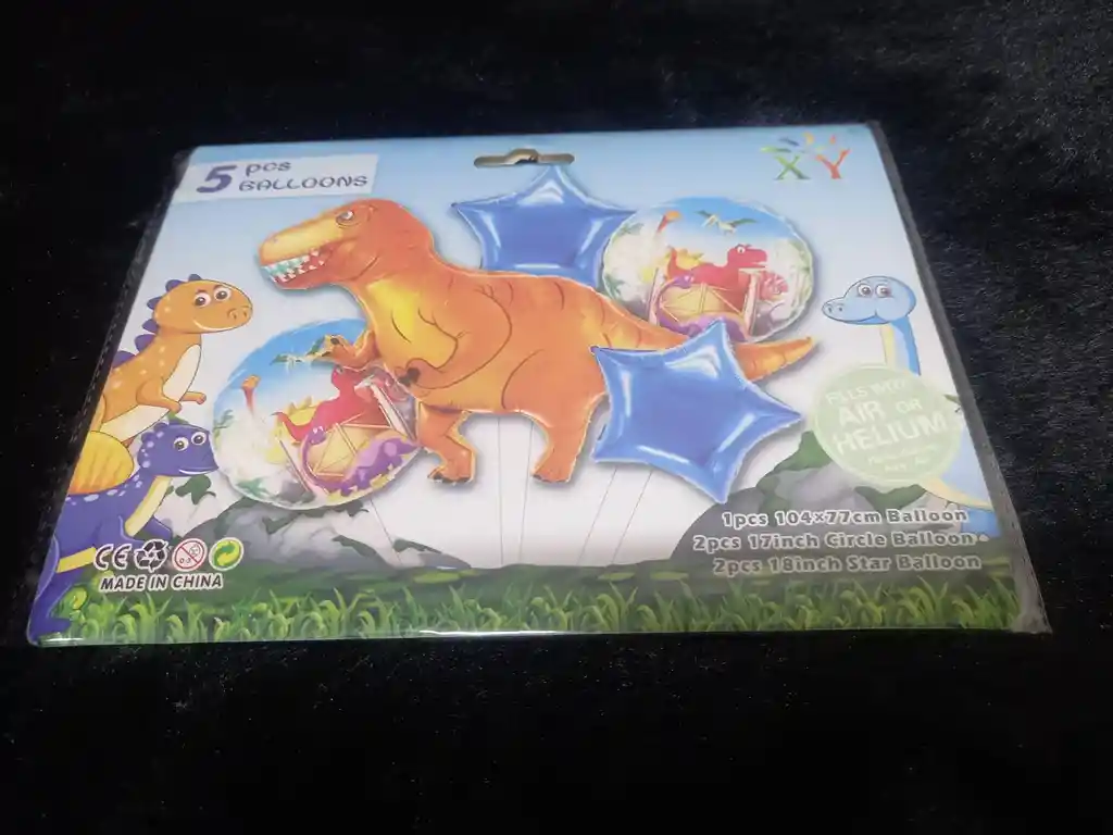 Bouquet De Globos Dinosaurio
