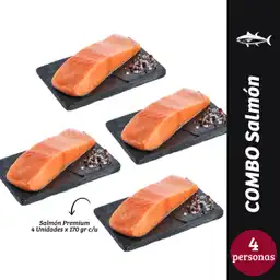 Combo Salmón X 4