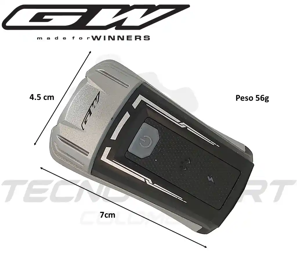 Luz Bicicleta Delantera Gw Recargable Usb 300 Lumens 3 Modos