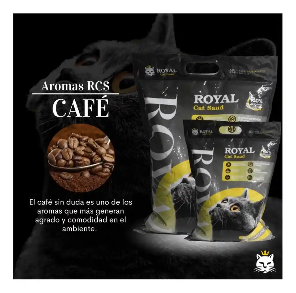 Arena Para Gatos Royal Cat Bulto Por 4 Kg