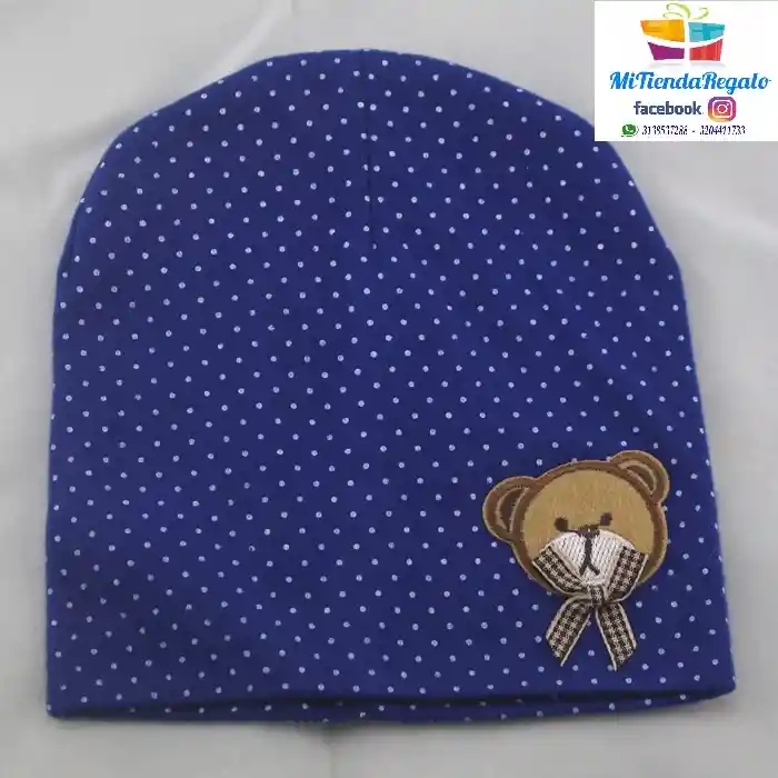 Gorro Osito Para Niñas