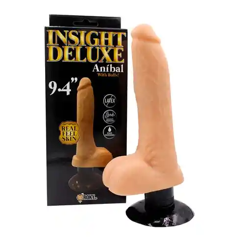 Vibrador Realista Anibal Con Testiculos Insight