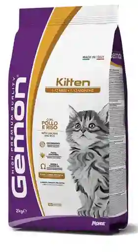 Gemon Kitten Pollo Y Arroz X2kg