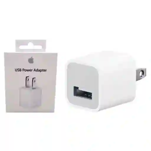 Cubo Cargador Iphone Usb 5w