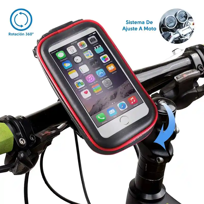 Soporte Celular Para Moto Y Bicicleta Sg-604